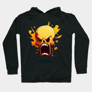 Angry skull Hoodie